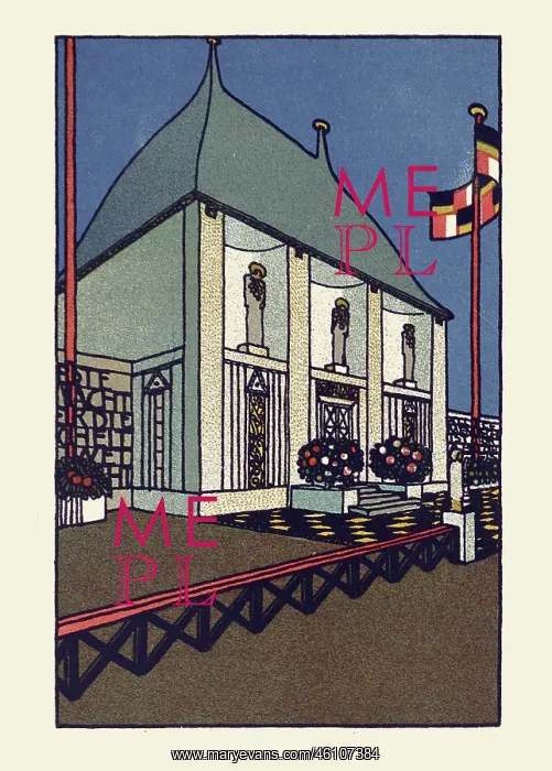 : Emil Hoppe. Kunstschau 1908. Exhibition : Emil Hoppe. Kunstschau 1908. Exhibition