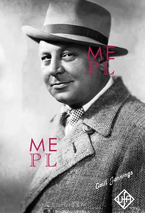 : Emil Jannings, 1930 : Emil Jannings, 1930