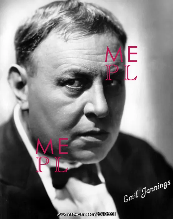 : Emil Jannings, 1932 : Emil Jannings, 1932