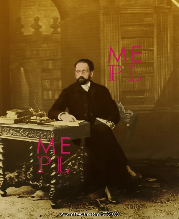 : Emile Zola, French Author : Emile Zola, French Author