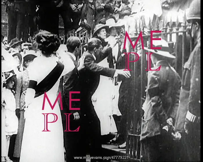 : Emily Davison's Funeral, Suffragette Movement : Emily Davison's Funeral, Suffragette Movement