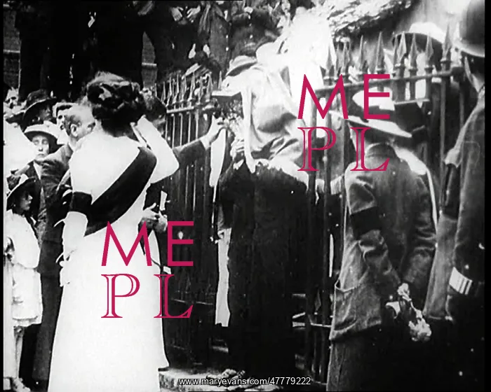 : Emily Davison's Funeral, Suffragette Movement : Emily Davison's Funeral, Suffragette Movement