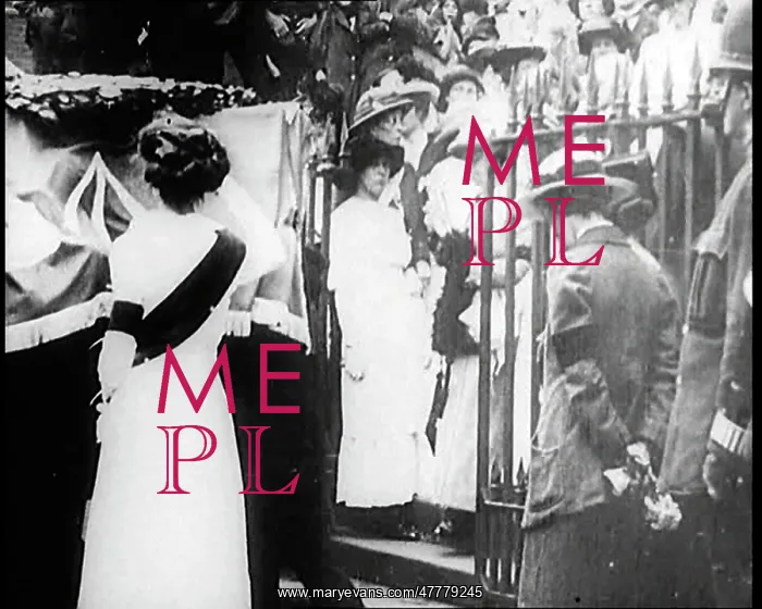 : Emily Davison's Funeral, Suffragette Movement : Emily Davison's Funeral, Suffragette Movement