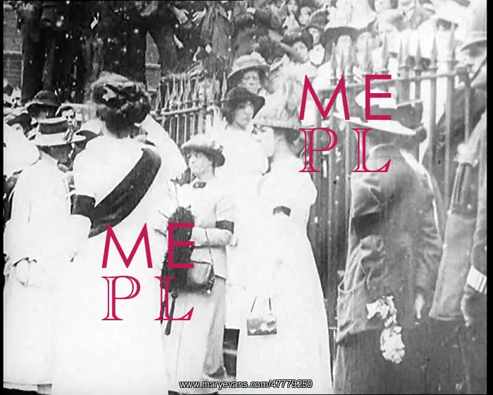 : Emily Davison's Funeral, Suffragette Movement : Emily Davison's Funeral, Suffragette Movement