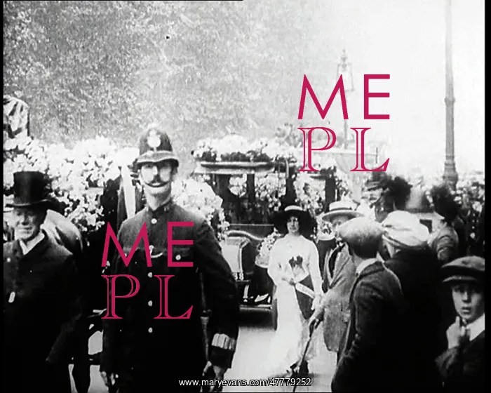: Emily Davison's Funeral, Suffragette Movement : Emily Davison's Funeral, Suffragette Movement