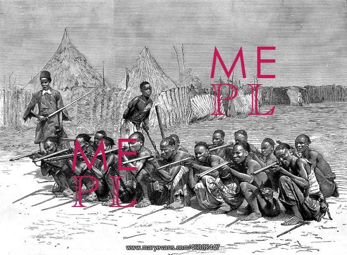 : Emin Pasha's Irregular Troops, c.1887 : Emin Pasha's Irregular Troops, c.1887