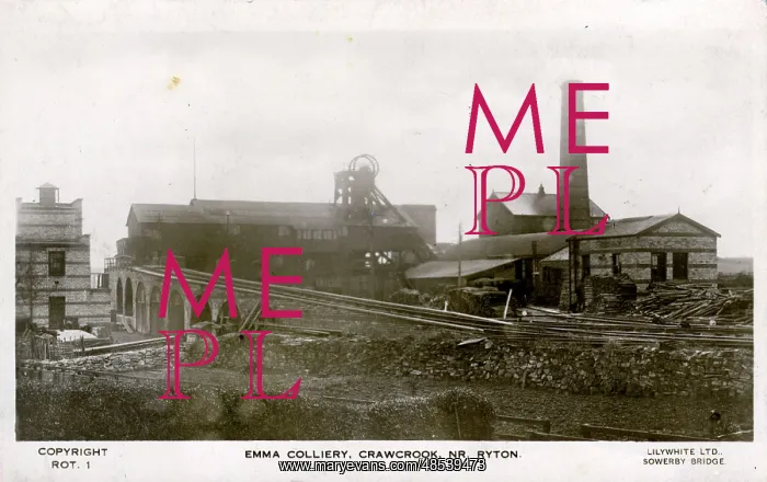 : Emma Colliery, Crawcrook, County Durham : Emma Colliery, Crawcrook, County Durham