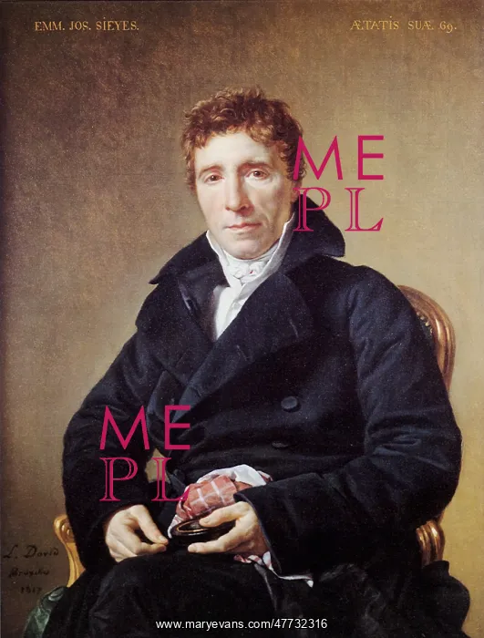 : Emmanuel Joseph Sieyes, by Jacques-Louis David : Emmanuel Joseph Sieyes, by Jacques-Louis David