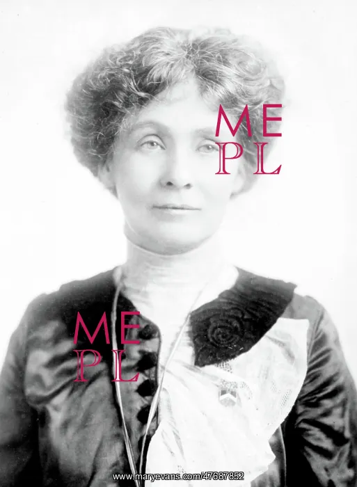 : Emmeline Pankhurst, English Suffragette : Emmeline Pankhurst, English Suffragette