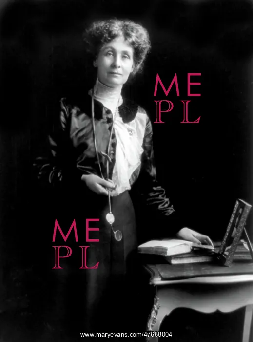 : Emmeline Pankhurst, English Suffragette : Emmeline Pankhurst, English Suffragette