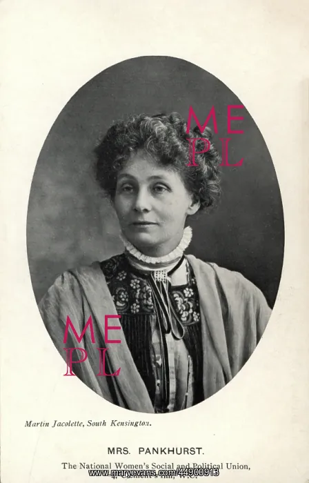 : Emmeline Pankhurst Founder W.S.P.U : Emmeline Pankhurst Founder W.S.P.U