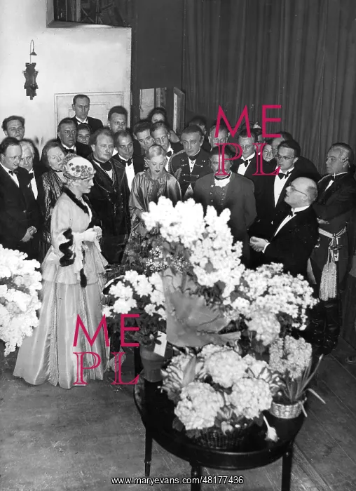 : Emmy Sonnemann Goering after her last appearance at the Stat : Emmy Sonnemann Goering after her last appearance at the Stat