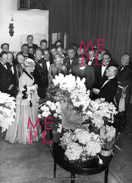 : Emmy Sonnemann Goering after her last performance in the Sta : Emmy Sonnemann Goering after her last performance in the Sta