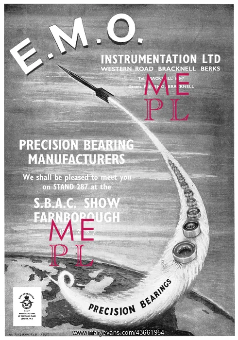 : E.M.O. Instrumentation. Precision Bearing Manufacturers : E.M.O. Instrumentation. Precision Bearing Manufacturers