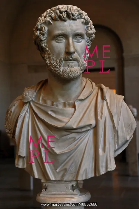 : Emperor Antonius Pius (138-161 AD). Bust : Emperor Antonius Pius (138-161 AD). Bust