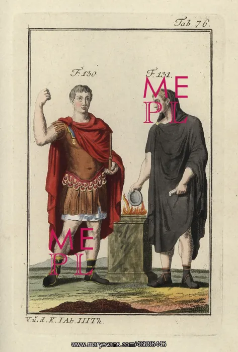 : Emperor Augustus in the Paludamentum (war cloak) : Emperor Augustus in the Paludamentum (war cloak)
