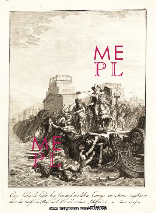 : Emperor Caligula orders the massacre of spectators : Emperor Caligula orders the massacre of spectators