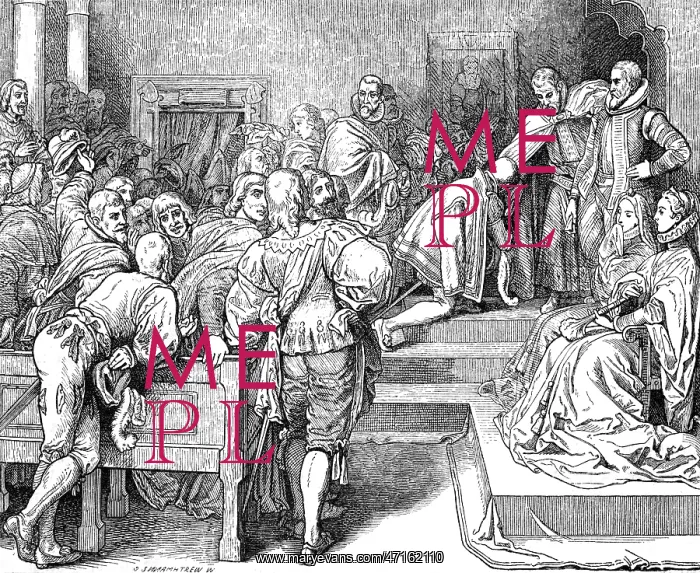  : Emperor Carl V abdicates