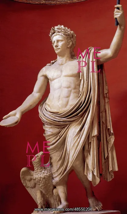 : Emperor Claudius (10 BC-54 AD) as Jupiter. Vatican Museums : Emperor Claudius (10 BC-54 AD) as Jupiter. Vatican Museums