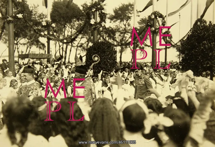 : Emperor Franz Joseph I at a dedication ceremony : Emperor Franz Joseph I at a dedication ceremony