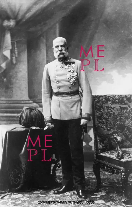 : Emperor Franz Joseph I. in uniform : Emperor Franz Joseph I. in uniform
