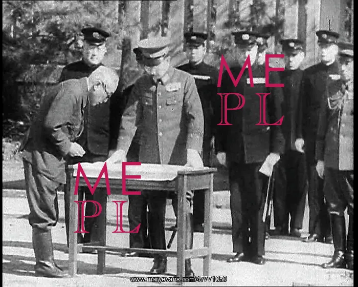 : Emperor Hirohito Inspecting Devastation In : Emperor Hirohito Inspecting Devastation In