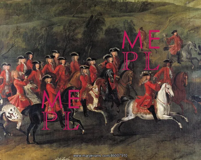 : Emperor Joseph I. coursing in the meadows of March : Emperor Joseph I. coursing in the meadows of March