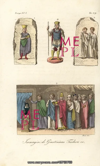 : Emperor Justinian I the Great 1, Empress Theodora, etc : Emperor Justinian I the Great 1, Empress Theodora, etc