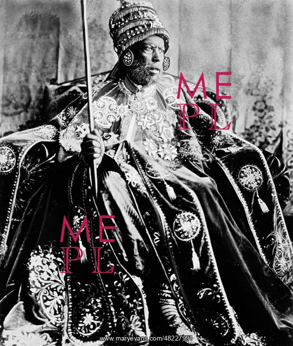 : Emperor Menelik II of Abyssinia : Emperor Menelik II of Abyssinia