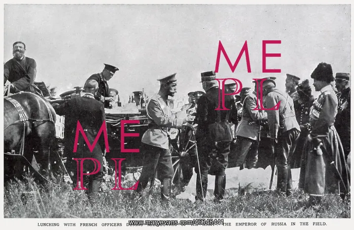 : The Emperor of Russia in the field : The Emperor of Russia in the field