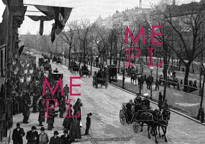 : Emperor Wilhelm I visitng Berlin : Emperor Wilhelm I visitng Berlin