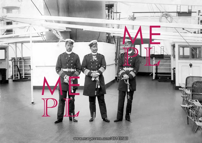 : Emperor Wilhelm II, Prince Henry, Archduke Karl Stephan of t : Emperor Wilhelm II, Prince Henry, Archduke Karl Stephan of t