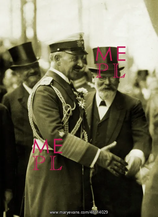 : Emperor Wilhlem II and Hermann Blohm 1930 : Emperor Wilhlem II and Hermann Blohm 1930