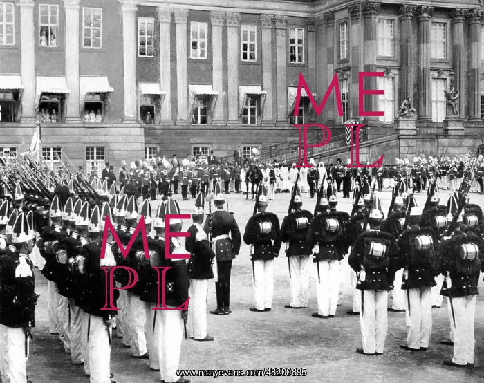 : Emperor William II promotes Prince Eitel Friedrich, in the b : Emperor William II promotes Prince Eitel Friedrich, in the b