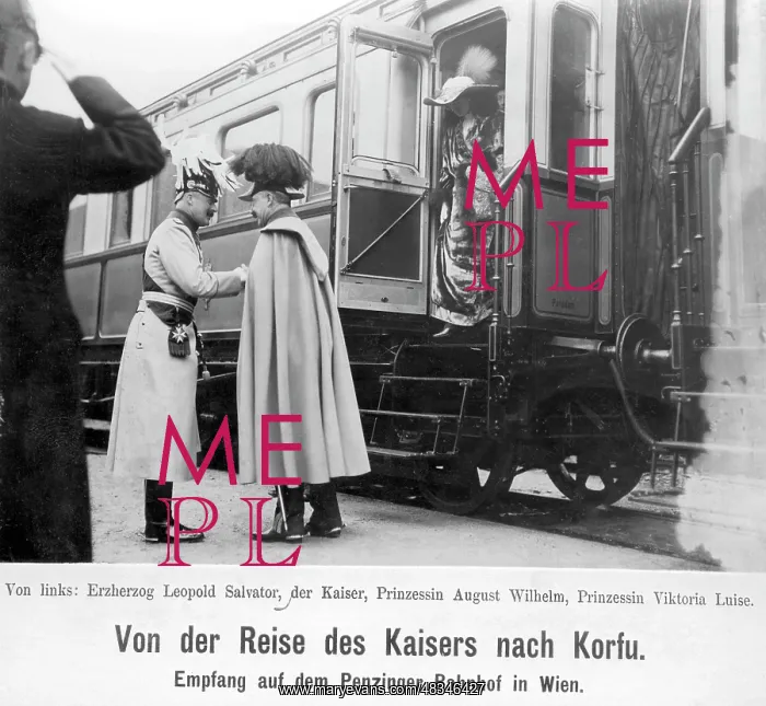 : Emperor William II. Reception in Vienna, 1912 : Emperor William II. Reception in Vienna, 1912