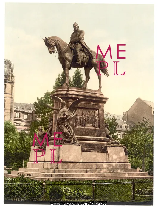 : Emperor William's Monument, Frankfort on Main (i.e. Frankfur : Emperor William's Monument, Frankfort on Main (i.e. Frankfur