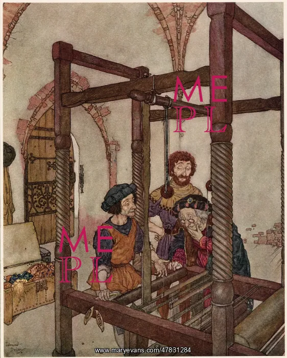 : The Emperor's New Clothes - Edmund Dulac : The Emperor's New Clothes - Edmund Dulac