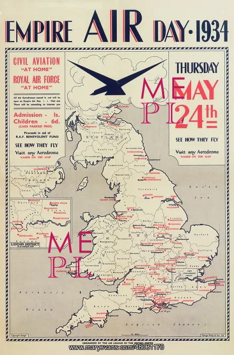 : Empire Air Day Poster : Empire Air Day Poster