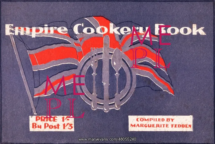 : The Empire Cookery Book - Front Cover : The Empire Cookery Book - Front Cover