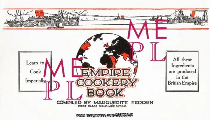  : The Empire Cookery Book - Title Page