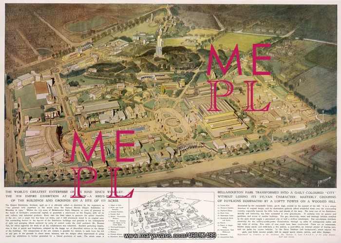 : EMPIRE EXHIBITION AT GLASGOW : EMPIRE EXHIBITION AT GLASGOW