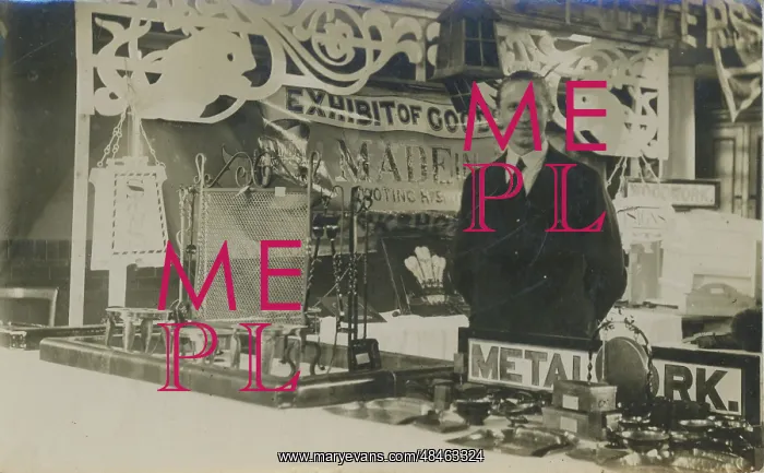 : Empire Exhibition Metalwork Display : Empire Exhibition Metalwork Display