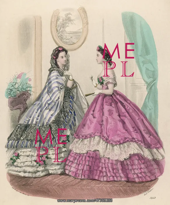 : Empire Fashions 1864 : Empire Fashions 1864