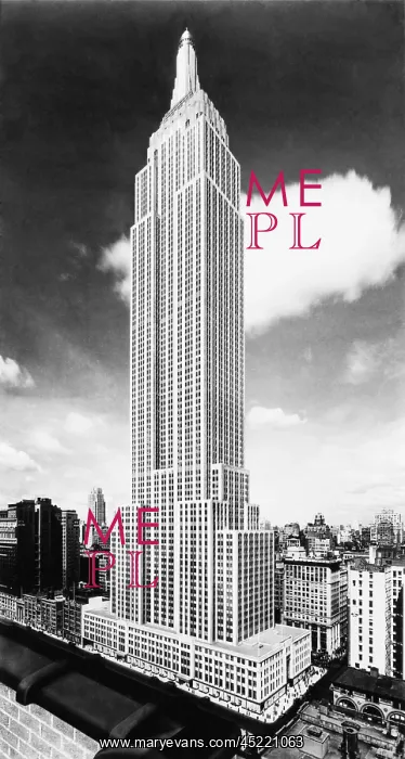 : Empire State Building as depicted in a 1931. ? : Empire State Building as depicted in a 1931. ?