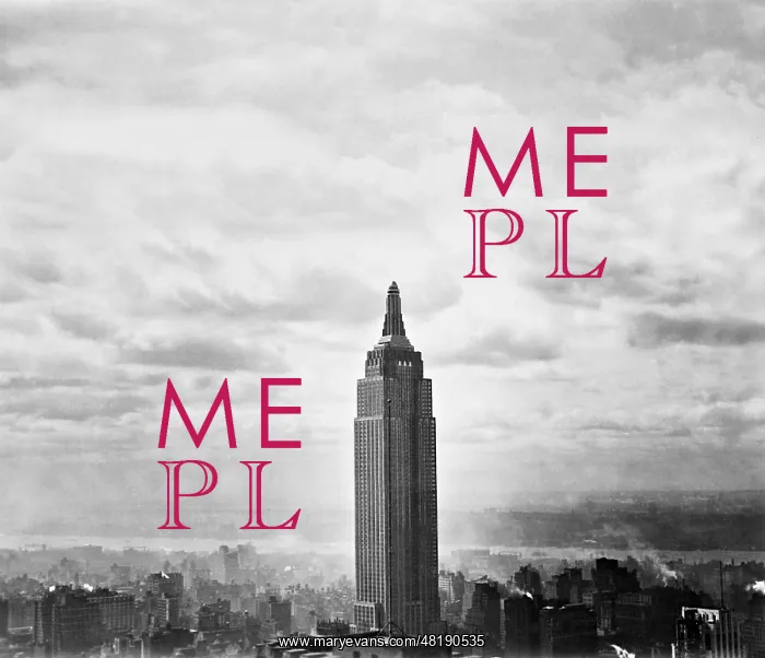 : Empire State Building in New York, 1934 : Empire State Building in New York, 1934