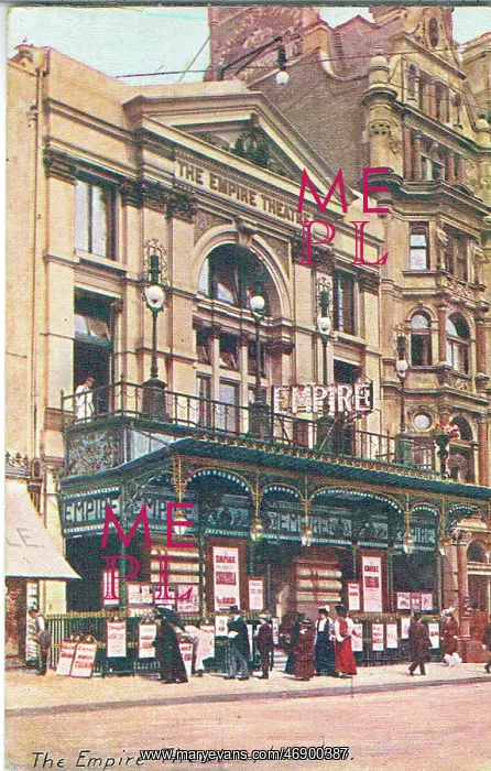 : The Empire Theatre, Leicester Square : The Empire Theatre, Leicester Square