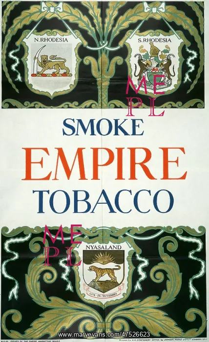 : Empire Tobacco poster : Empire Tobacco poster