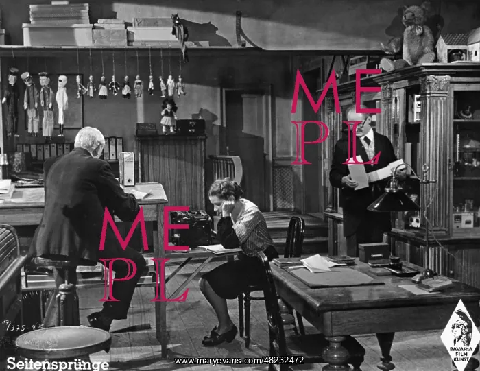 : Employees in the office, 1940 : Employees in the office, 1940