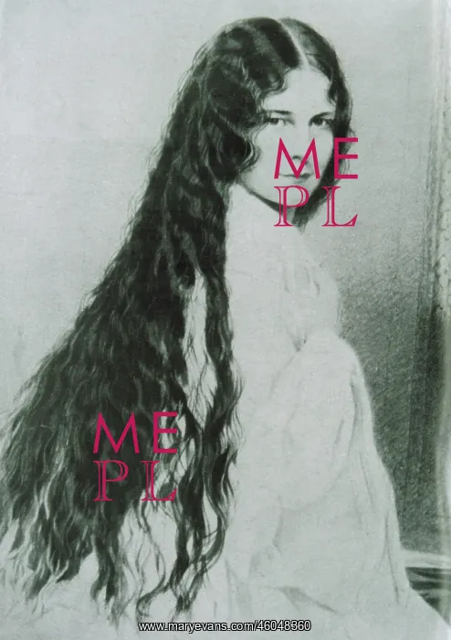 : Empress Elisabeth with her hair open : Empress Elisabeth with her hair open