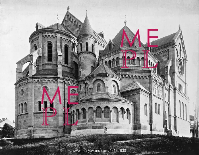 : Empress Elisabeth Memorial Chapel in Vienna, 1908 : Empress Elisabeth Memorial Chapel in Vienna, 1908